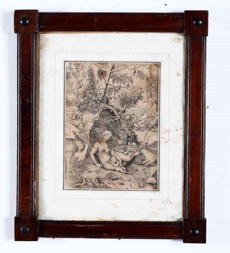 Incisione da Cranach, XIX secolo  - Auction Antique January - Cambi Casa d'Aste