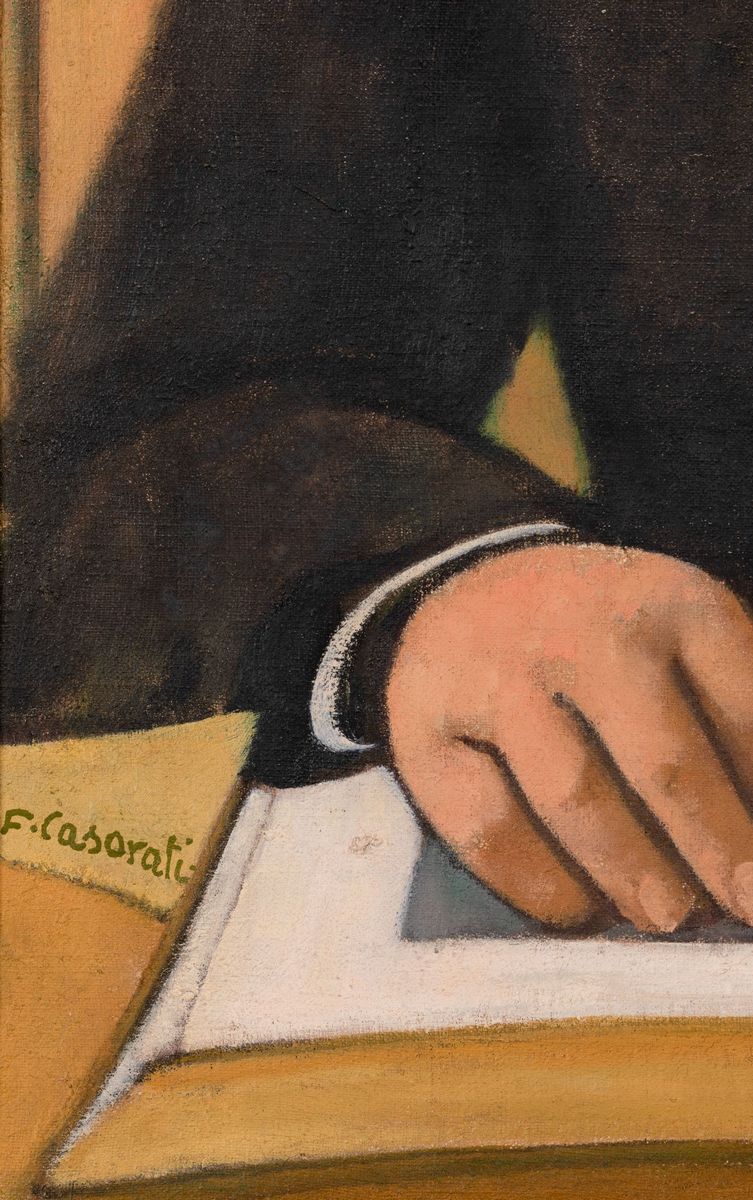 Felice Casorati - Ritratto del Cavalier Chiambretti