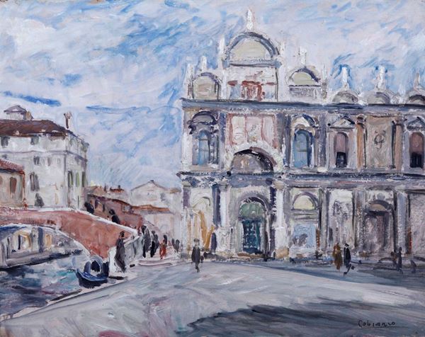 Luigi Cobianco (1893-1967) Ospedale di San Marco a Venezia