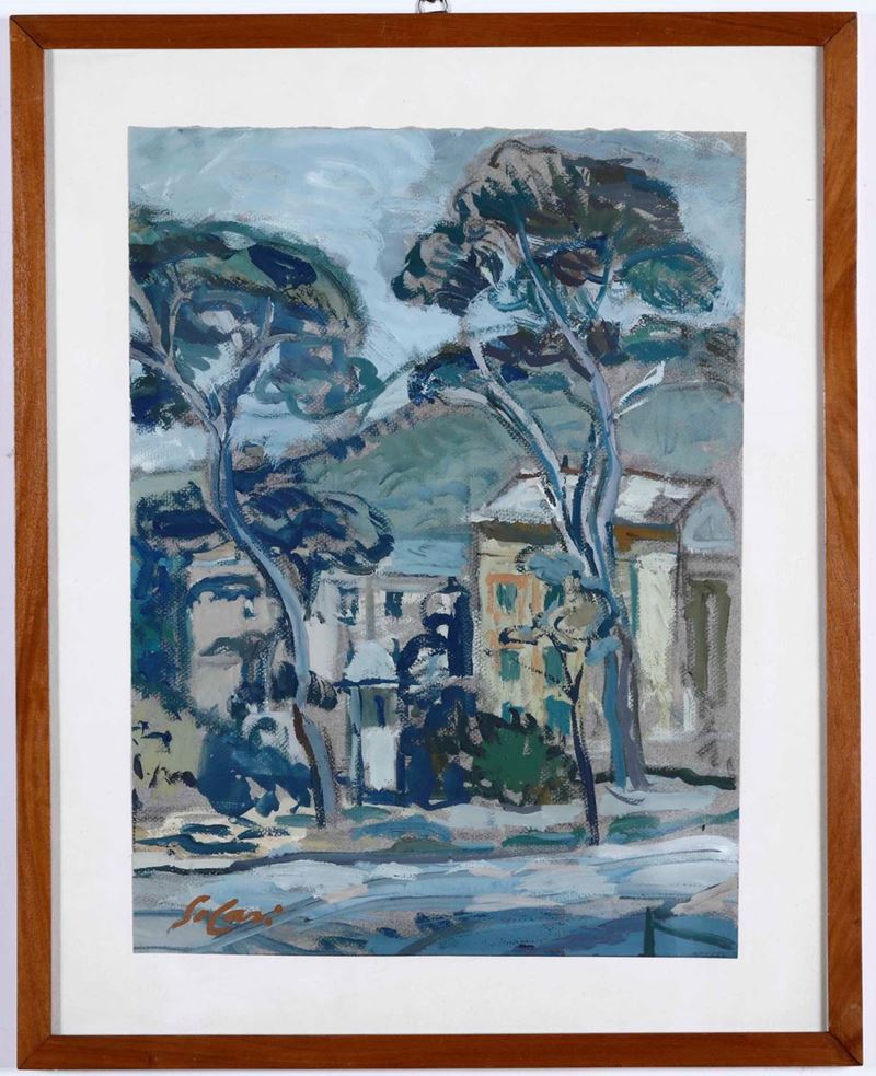Giovanni Solari : Paesaggio  - Auction 19th and 20th Century Paintings | Cambi Time - Cambi Casa d'Aste