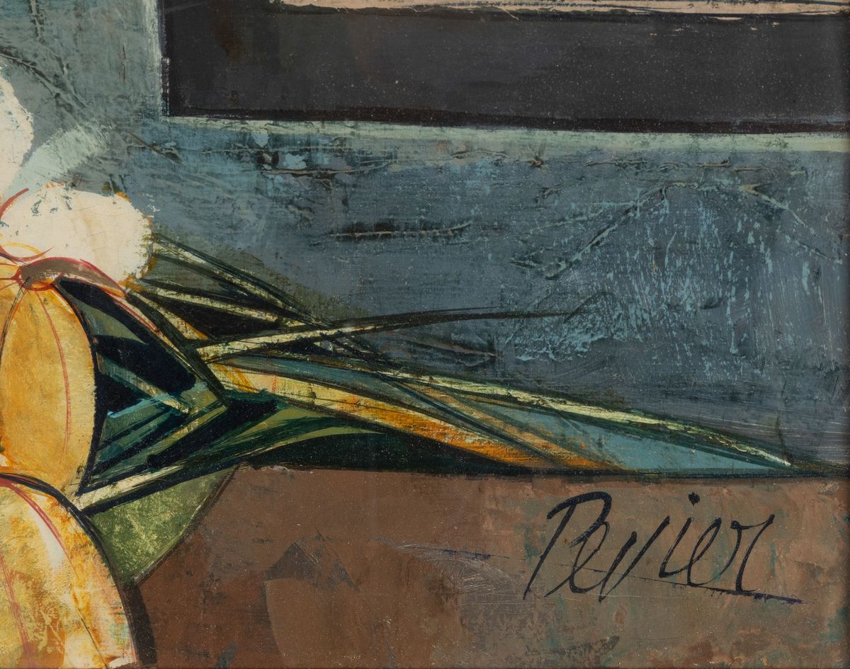 Charles Levier - Nu Aux Fleurs