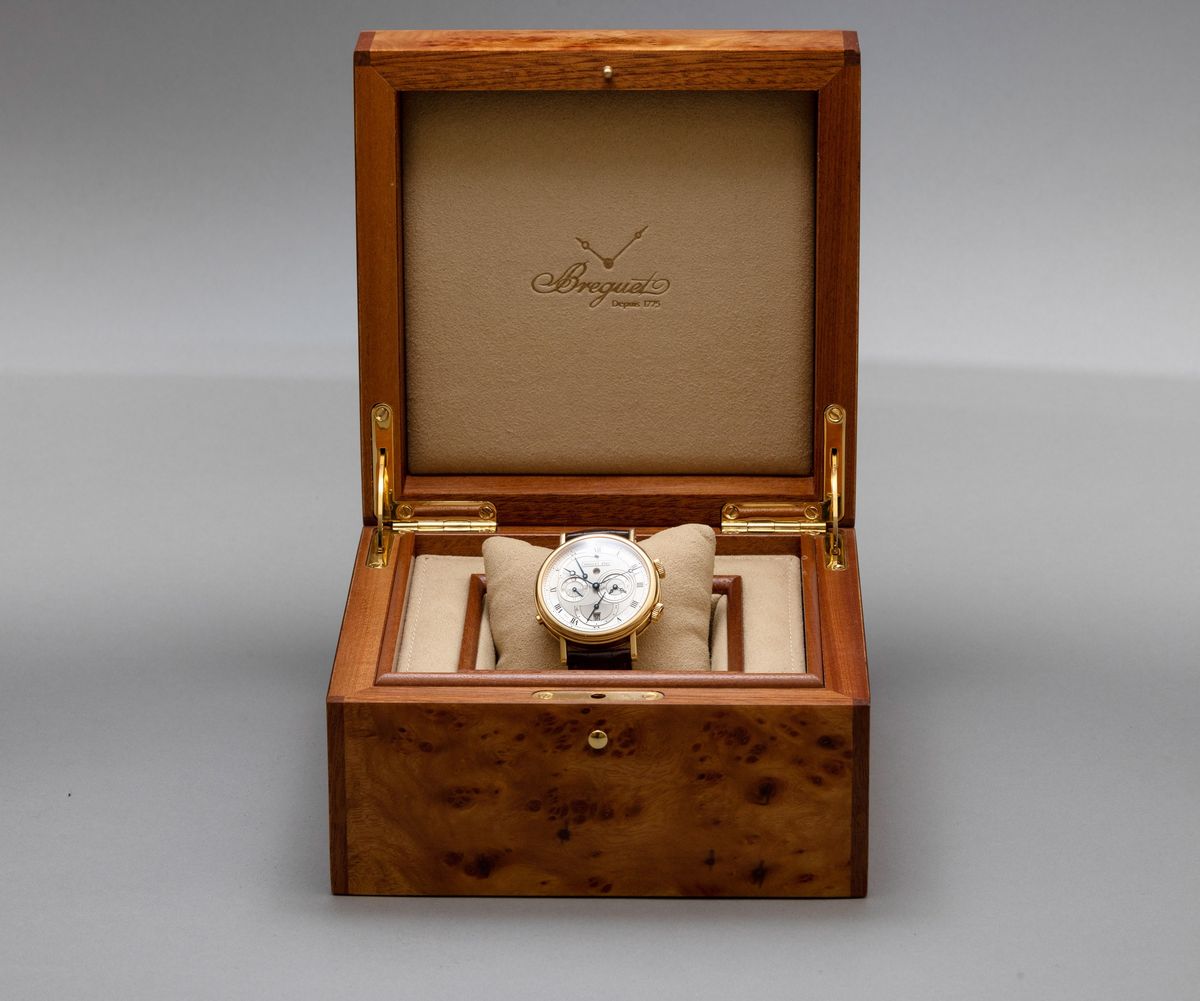 Breguet - Réveil Du Tsar, Prestigioso Orologio Sveglia in Oro 18k con Doppio Fuso Orario, Datario...