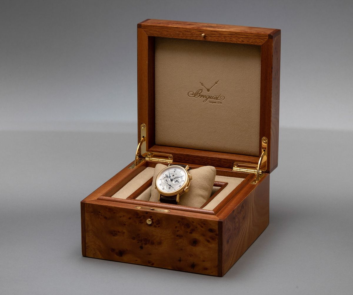Breguet - Réveil Du Tsar, Prestigioso Orologio Sveglia in Oro 18k con Doppio Fuso Orario, Datario...