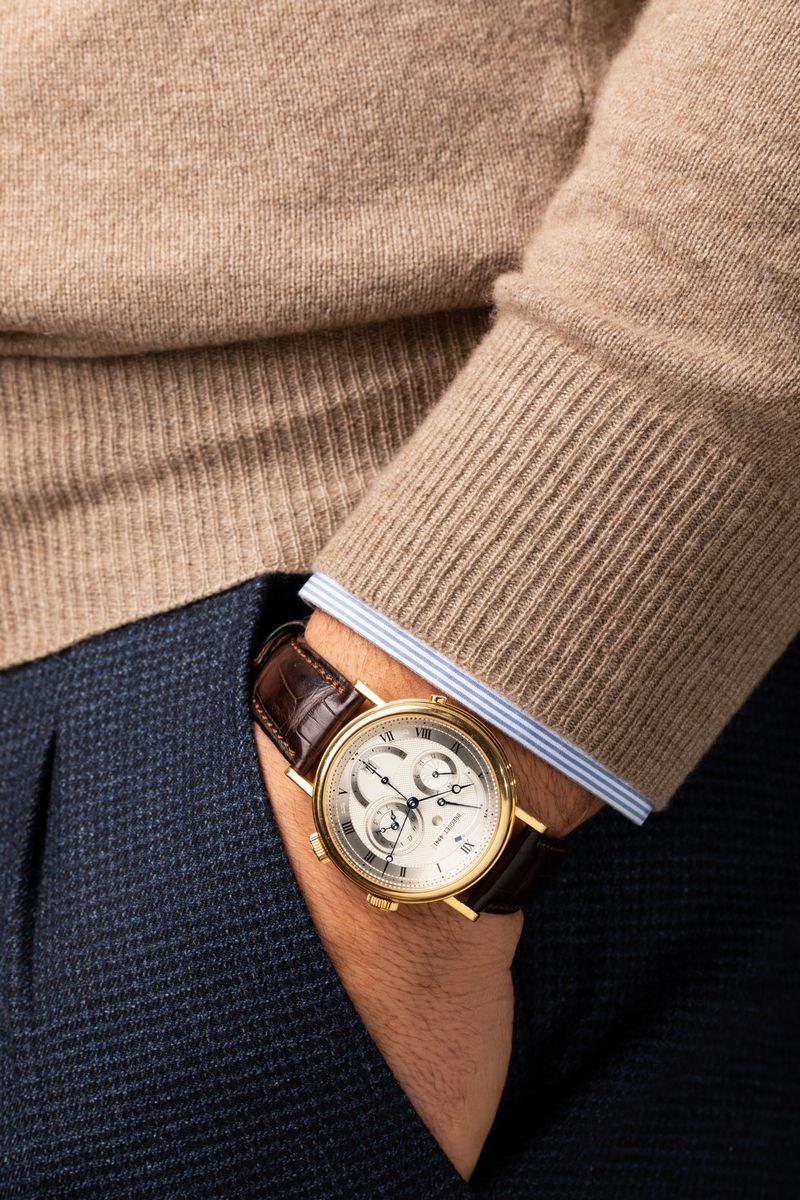 Breguet - Réveil Du Tsar, Prestigioso Orologio Sveglia in Oro 18k con Doppio Fuso Orario, Datario...