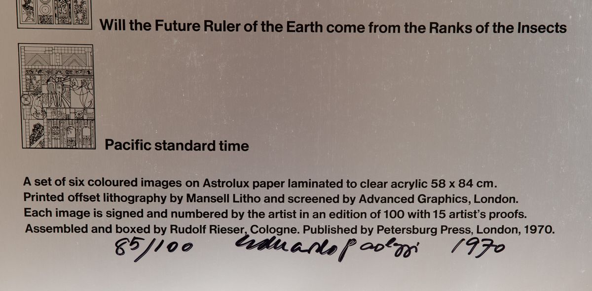 Eduardo Paolozzi - Zero Energy Experimental Pile: Pacific Standard Time 1969-70