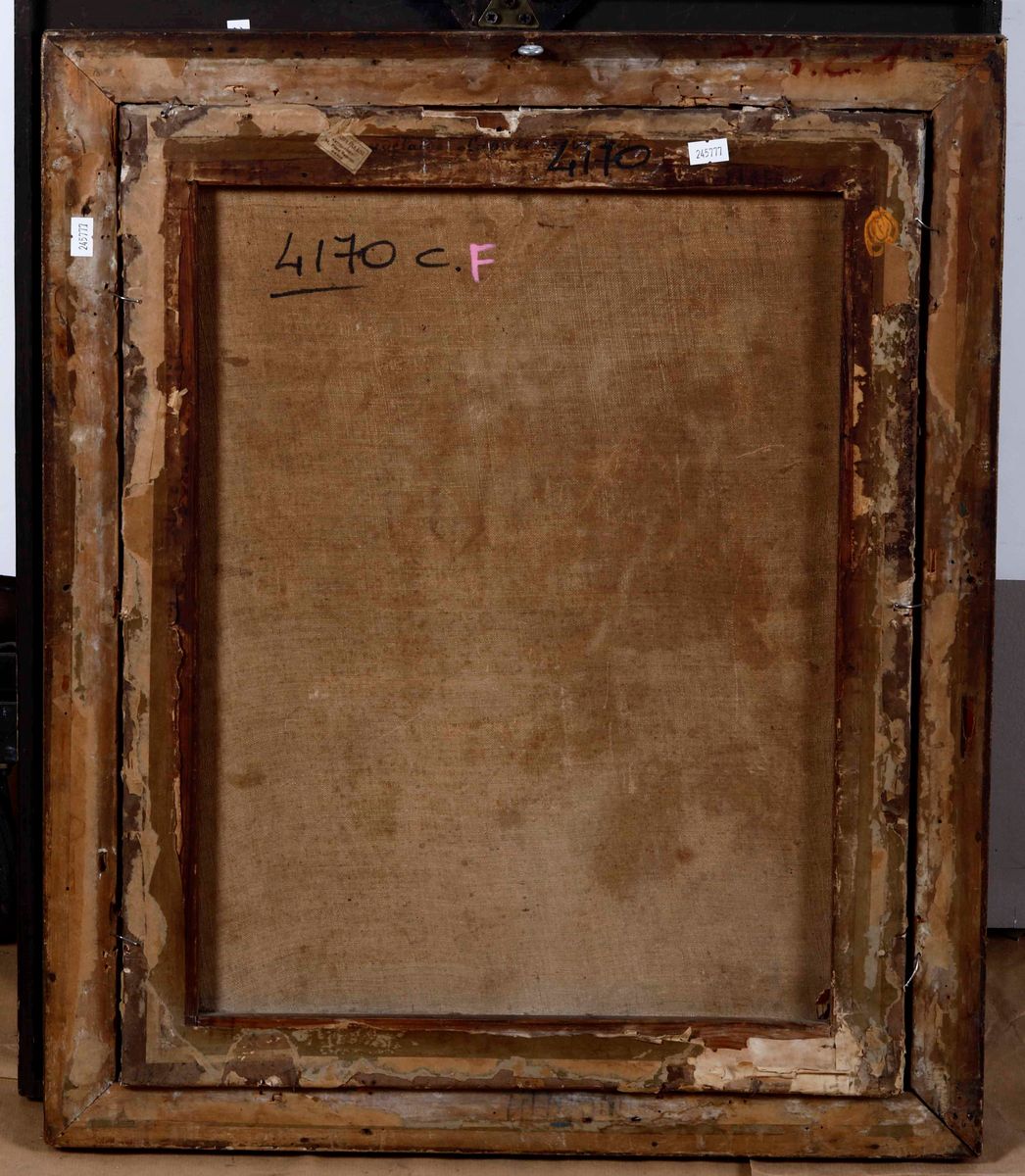 Scuola Francese del XVIII Secolo Ritratto di Dama