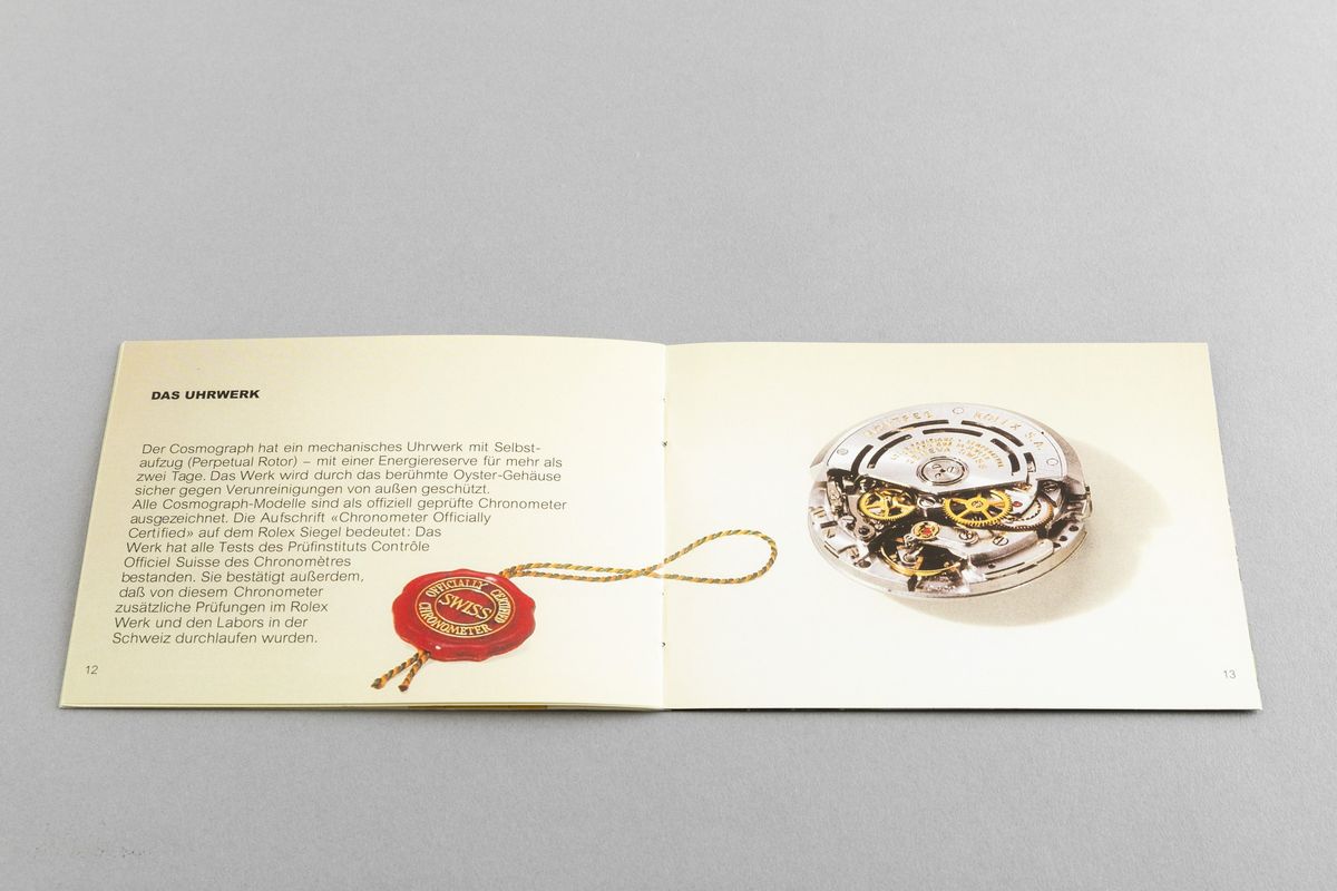 Rolex - Libretto Rolex Cosmograph Daytona, 1994 Lingua Tedesca