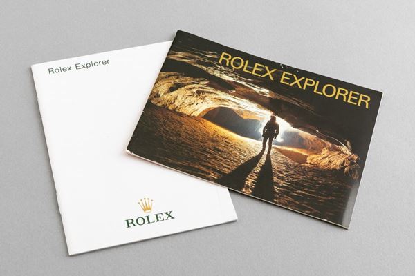 ROLEX - Libretto Rolex Explorer, 2000 Lingua Spagnola e Istruzioni Explorer Giapponese