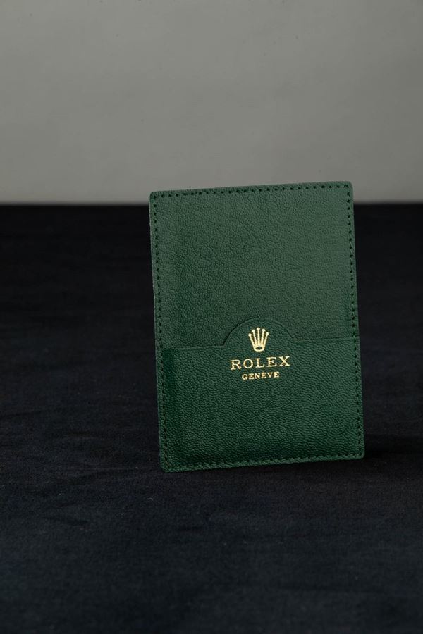 ROLEX - Portagaranzia Rolex con libretto