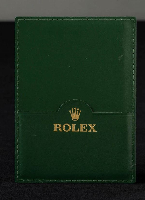 ROLEX - Portagaranzia con libretto