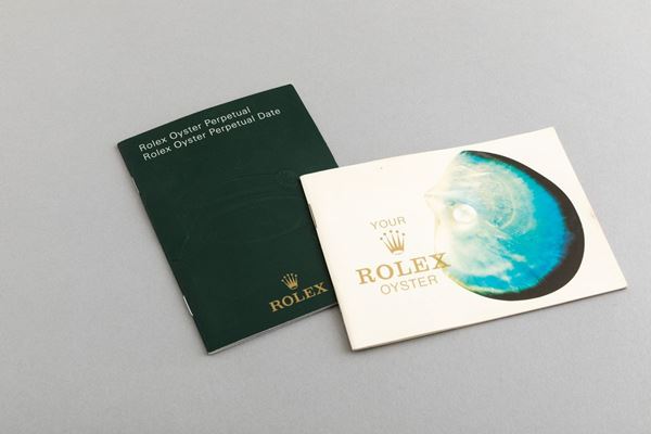 ROLEX - Libretto "Your Rolex Oyster" 2007 Lingua Inglese e Libretto Oyster Perpetual Date 2009 Lingua Italiana