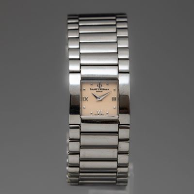 Baume e Mercier - Catwalk Lady in Acciaio con Quadrante Rosa e Movimento al Quarzo