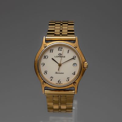 Lorenz - San Marco Orologio in Acciaio Laminato Solo Tempo con Datario Accompagnato da Astuccio O...