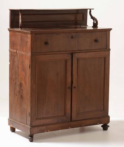 Credenza Carlo X Lastronata con Alzatina Traforata