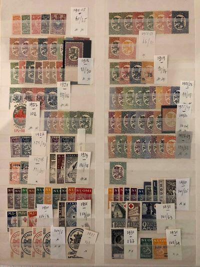 1858/1994, Paesi Nordici, Raccolte di Norvegia (1973/1994), Finlandia (1911/1957) e Svezia (1858/...
