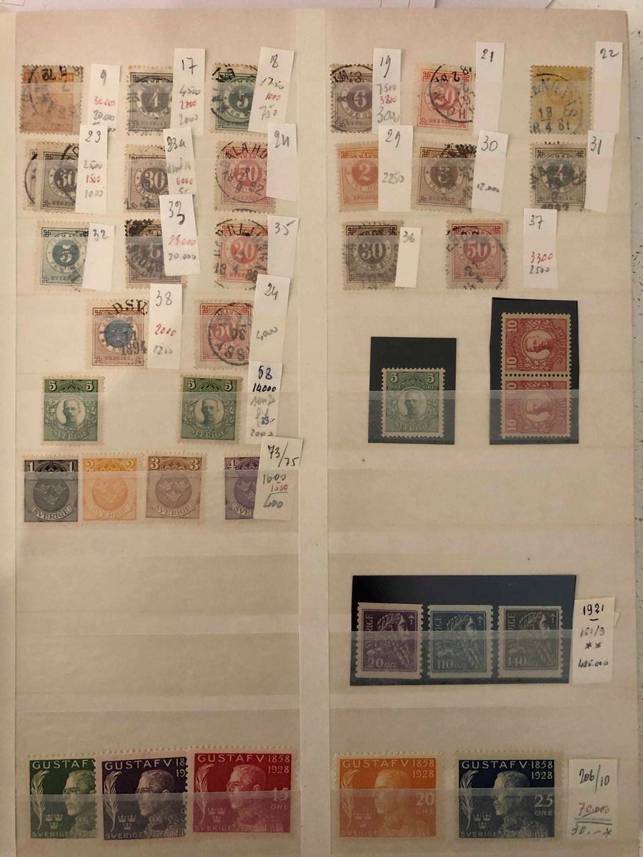 1858/1994, Paesi Nordici, Raccolte di Norvegia (1973/1994), Finlandia (1911/1957) e Svezia (1858/...
