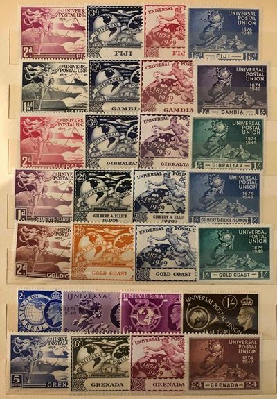 1949, British Empire Omnibus Issue.