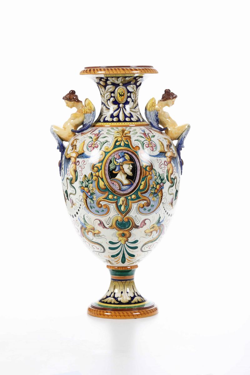 Grande Vaso Sesto Fiorentino, Manifattura la Colonnata, Verso il 1900
