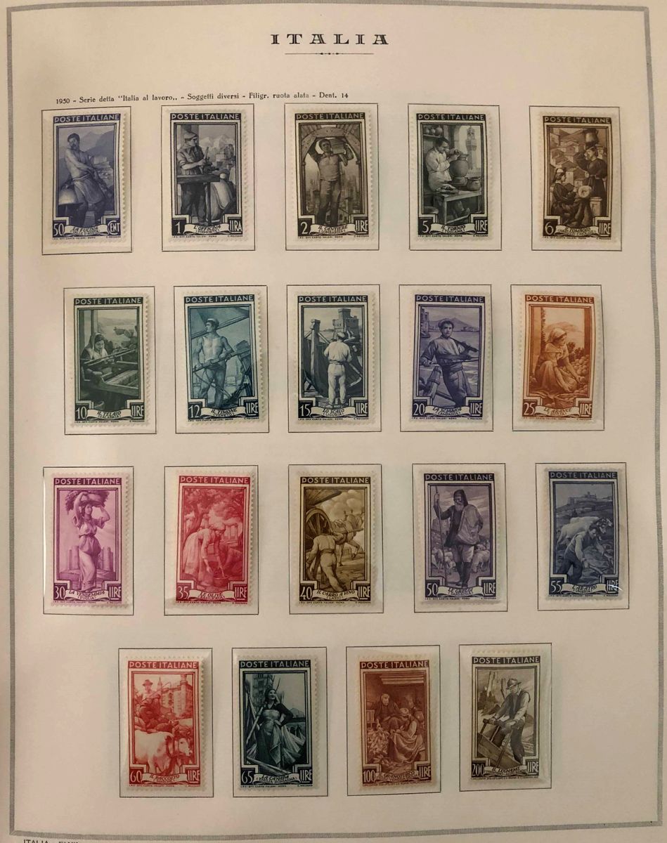 1946/1978, Repubblica Italiana.