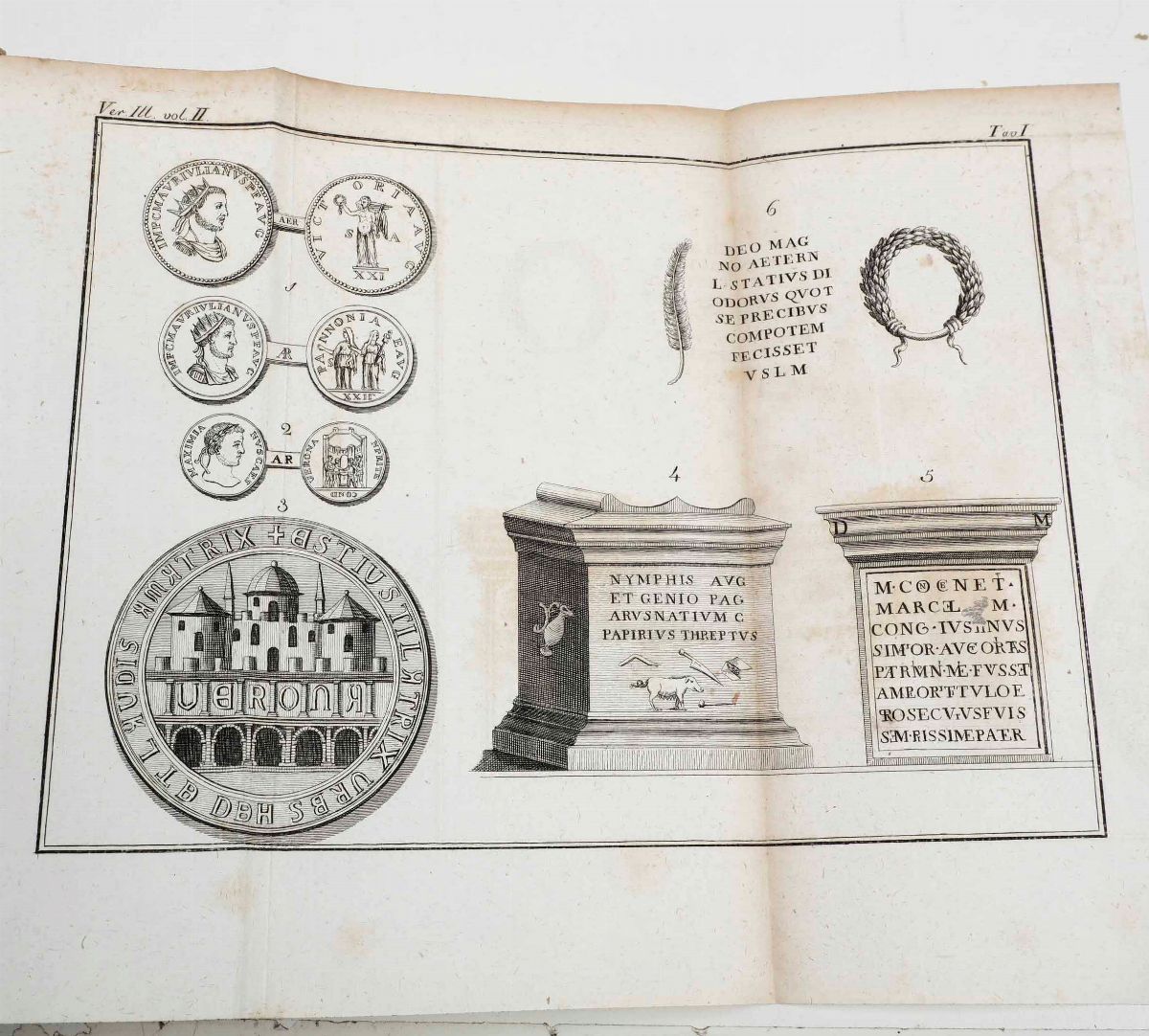 Scipione Maffei - Verona Illustrata, Milano, dalla Società Tipografica De’ Classici Italiani, 182...
