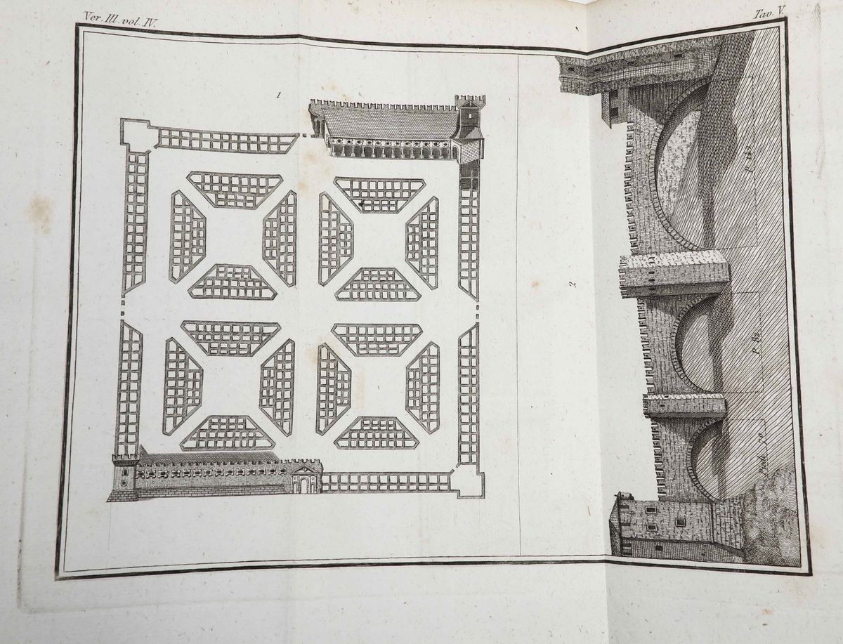 Scipione Maffei - Verona Illustrata, Milano, dalla Società Tipografica De’ Classici Italiani, 182...