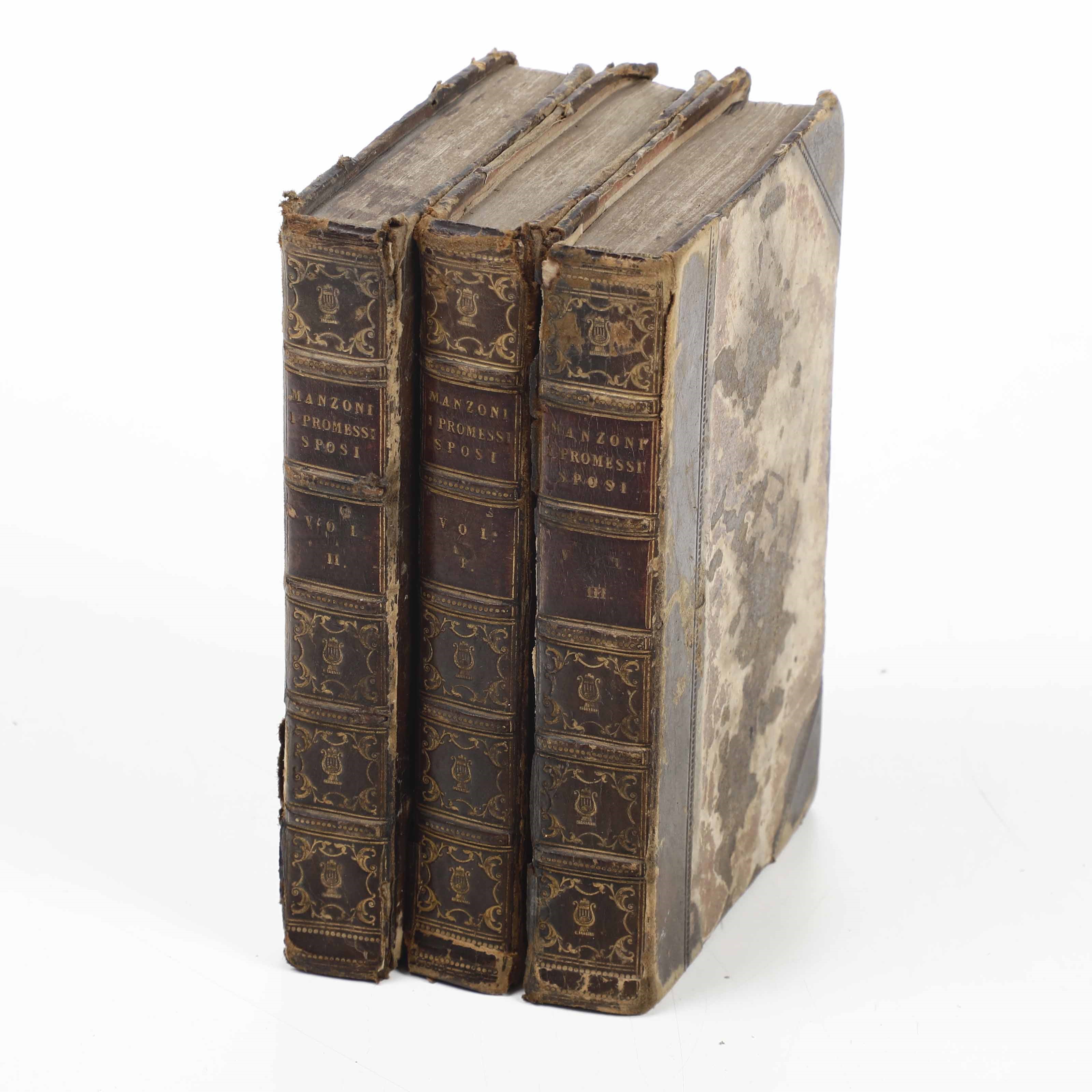 Alessandro Manzoni - I promessi sposi... con l'ode Il cinque maggio, Firenze, 1828
