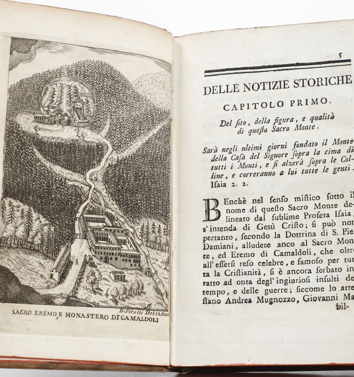 Don Pietro Leopoldo - Notizie Storiche Spettanti al Sacro Eremo di Camaldoli...firenze, nella Sta...