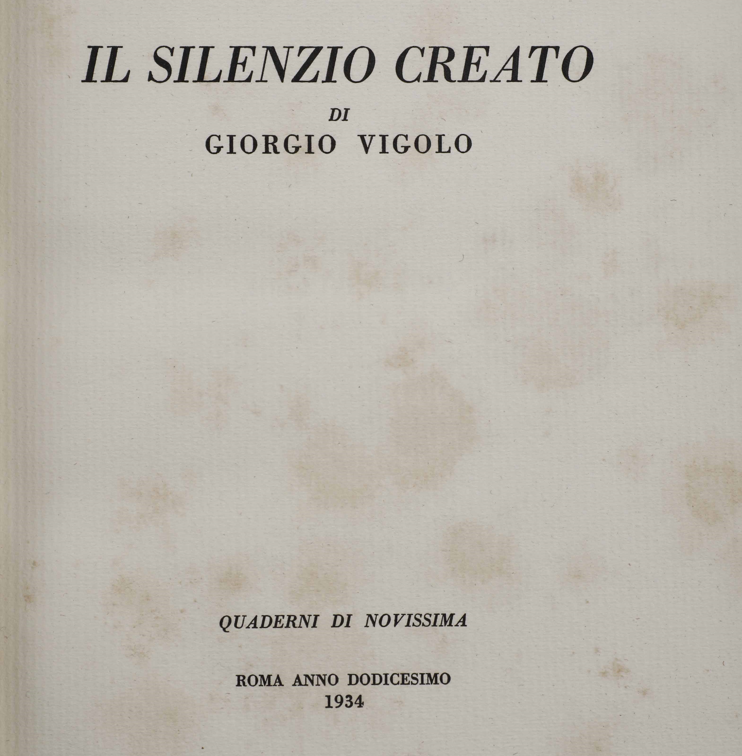 Ottone Rosai - Massimo Bontempelli - Giorgio Vigolo - Rosai, Bontempelli, Vigolo, Quaderni di Nov...