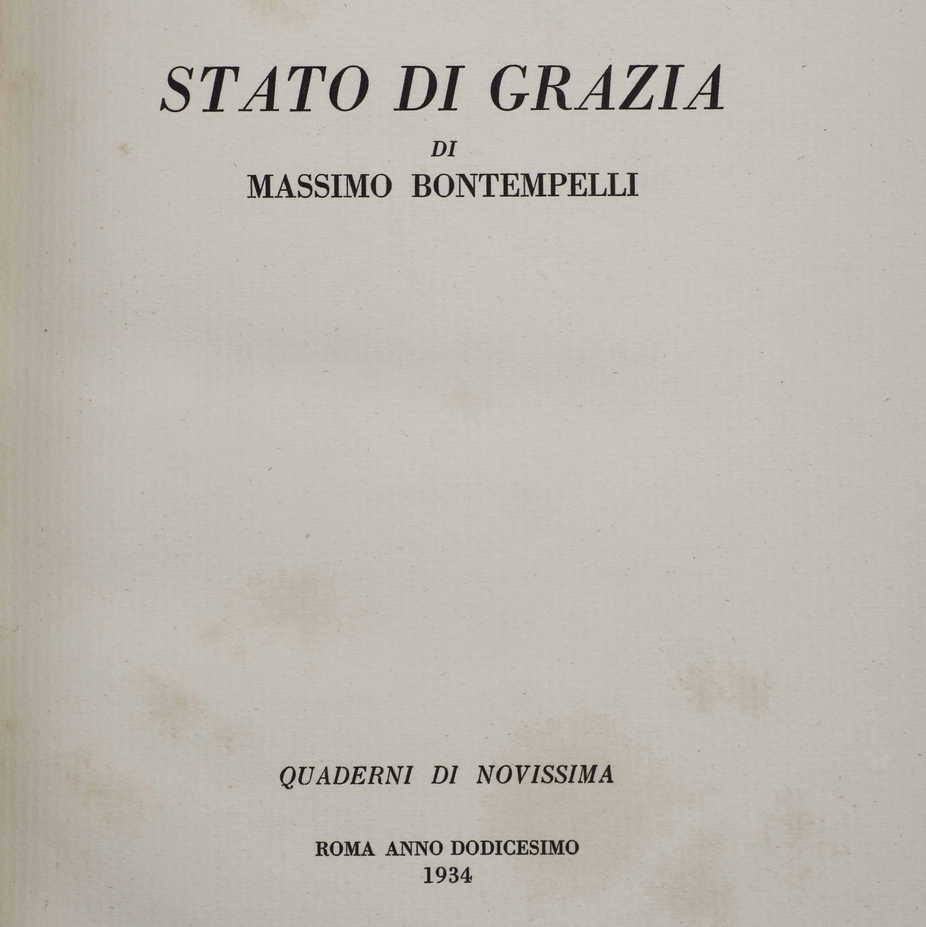 Ottone Rosai - Massimo Bontempelli - Giorgio Vigolo - Rosai, Bontempelli, Vigolo, Quaderni di Nov...