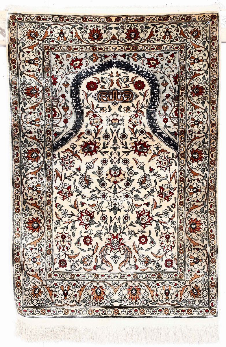 Preghiera Hereke, Anatolia metà XX secolo  - Auction Carpets | Cambi Time - Cambi Casa d'Aste