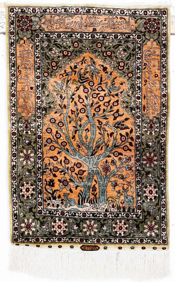 Preghiera Hereke, Anatolia metà XX secolo  - Auction Carpets | Cambi Time - Cambi Casa d'Aste