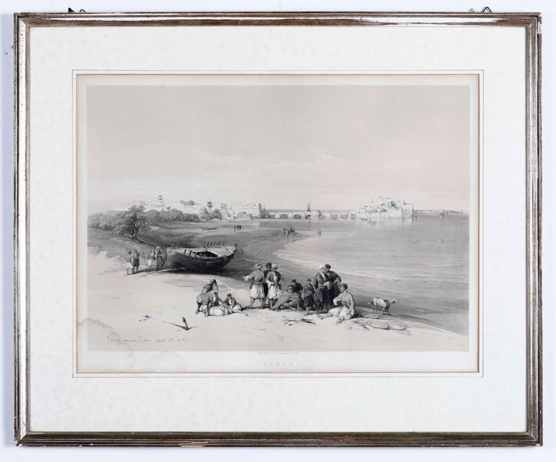 Da David Roberts Sarda, ancient Sidon, April 28th 1839  - Asta Antiquariato Febbraio | Cambi Time - Cambi Casa d'Aste