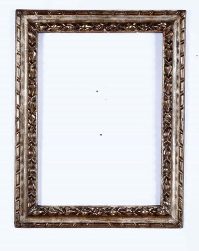 Cornice in Legno Intagliato e Dorato a Mecca. Emilia Fine XVII Secolo