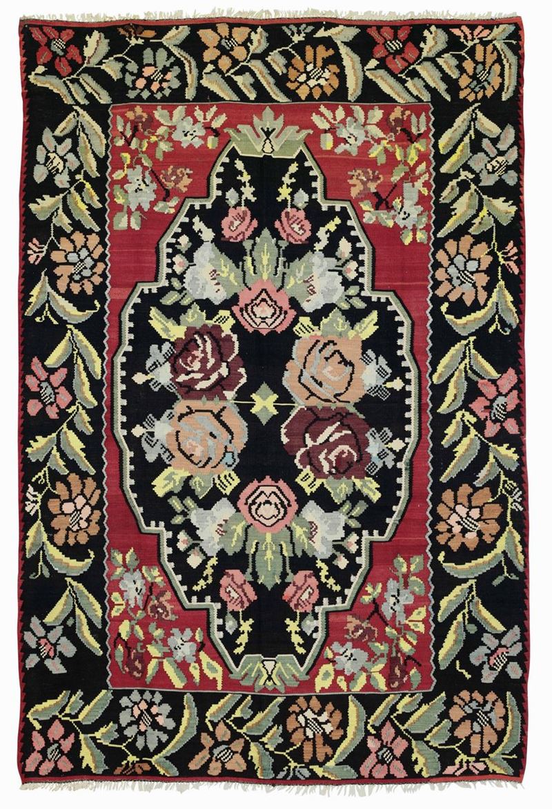 Kilim Bessarabia, XX secolo  - Auction Antique Carpets - Cambi Casa d'Aste