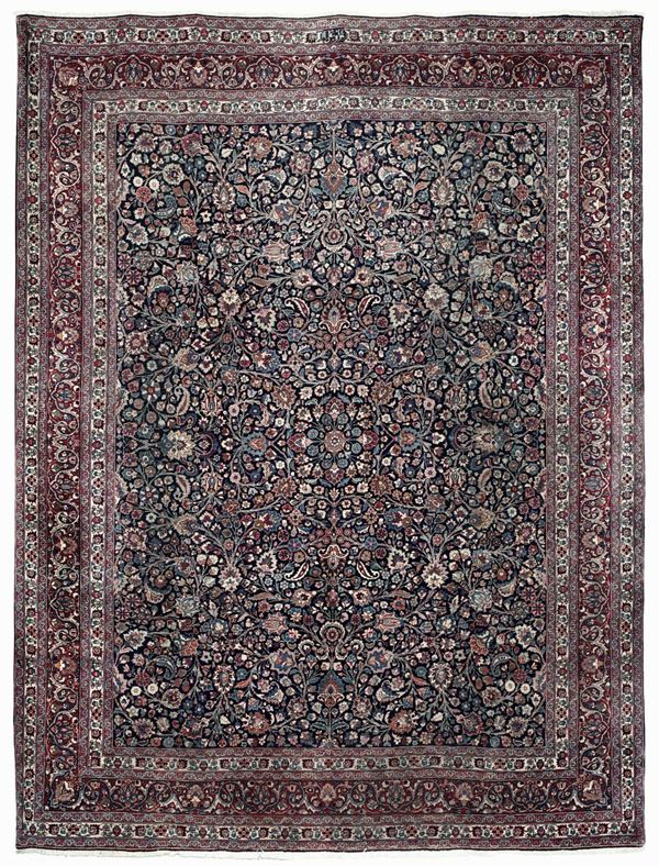 Importante tappeto Mashad Amogli, Persia inizio XX secolo