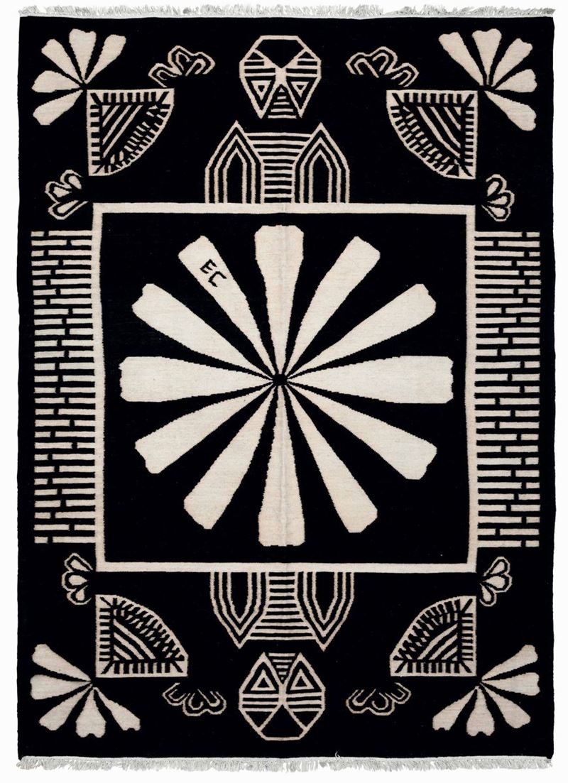 kilim Enrico Coveri, XX secolo  - Auction Antique Carpets - Cambi Casa d'Aste