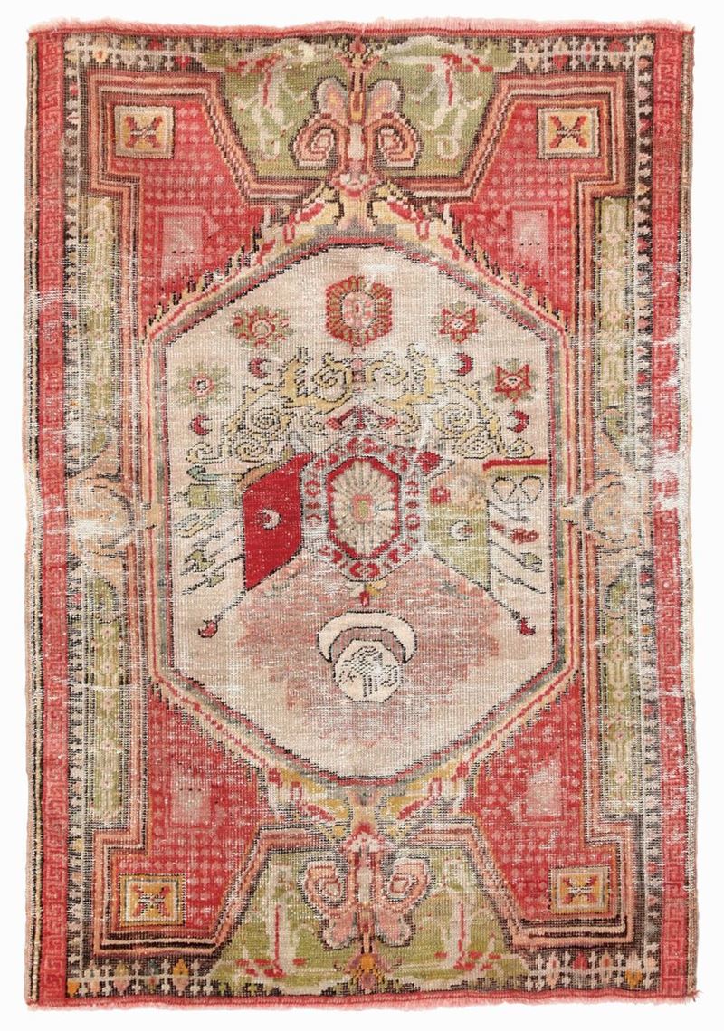 Tappeto Ghiordes, Anatolia fine XIX inizio XX secolo  - Auction Antique Carpets - Cambi Casa d'Aste