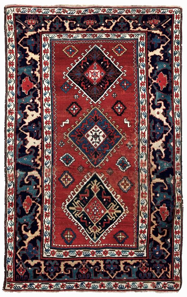 Tappeto Kazak, Caucaso fine XIX secolo