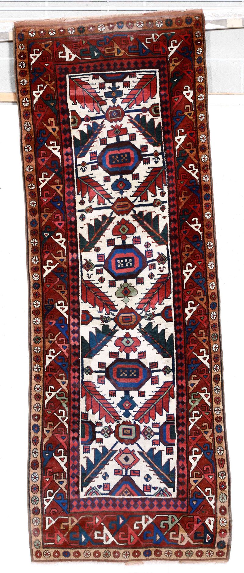 Passatoia Shasavan, sud Persia fine XIX secolo  - Auction Antique Carpets - Cambi Casa d'Aste