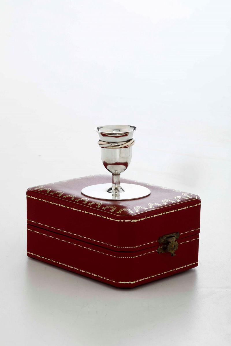 Candeliere Cartier in Argento Modello Trinity