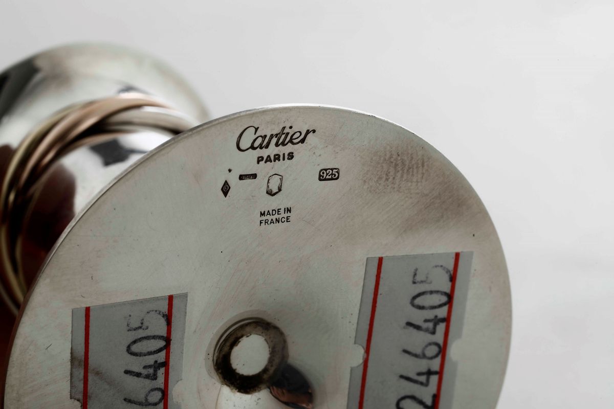 Candeliere Cartier in Argento Modello Trinity
