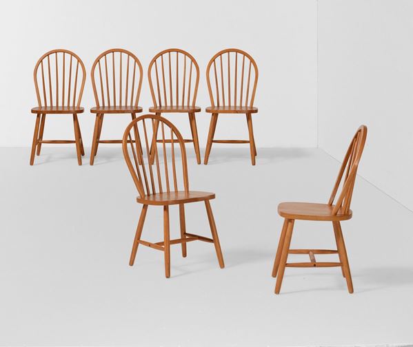 Set di sei sedie