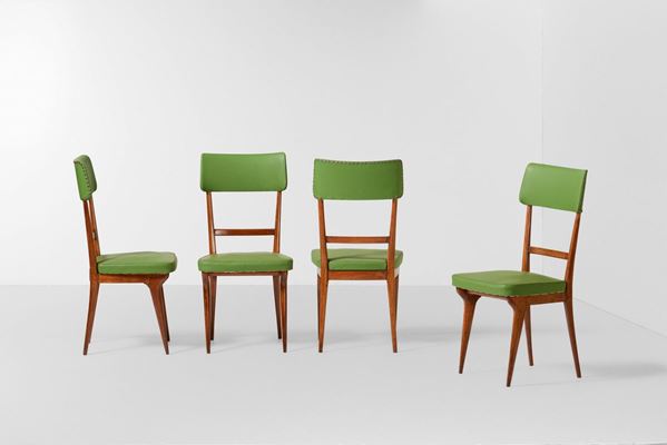 Set di quattro sedie