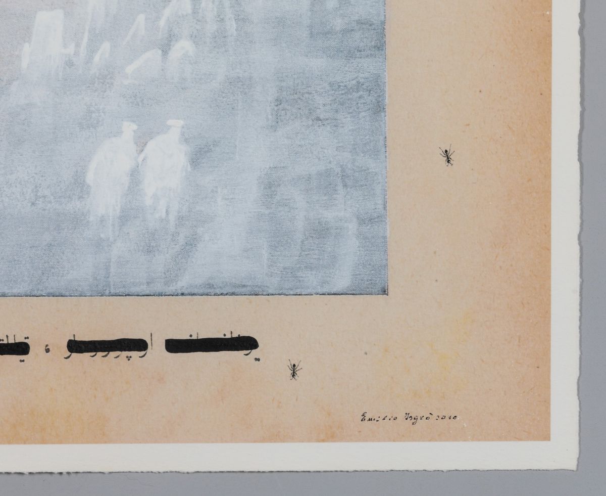 Emilio Isgrò - Studio per Codice Ottomano delle Ombre