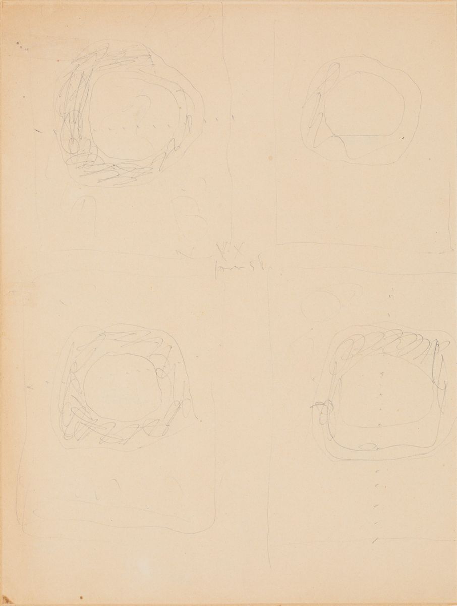 Lucio Fontana - Studio per Concetti Spaziali