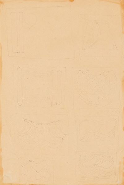 Studi per Concetti Spaziali. Teatrini