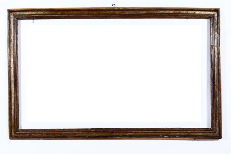 Grande cornice in legno dorato. XVIII secolo  - Auction Antique Frames - Cambi Casa d'Aste