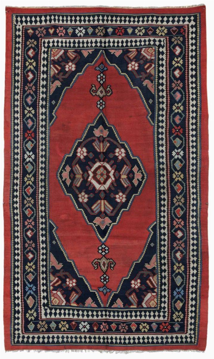 Kilim Bidjar, Persia fine XIX secolo  - Auction Antique Carpets - Cambi Casa d'Aste