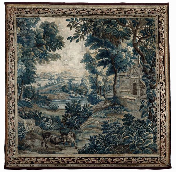 Arazzo "Verdure", Fiandre XVII secolo