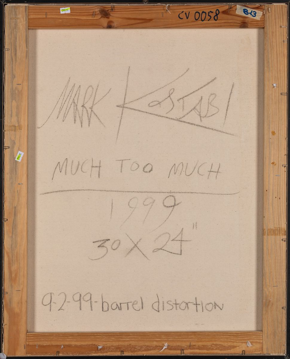 Mark Kostabi - Much Too Much
